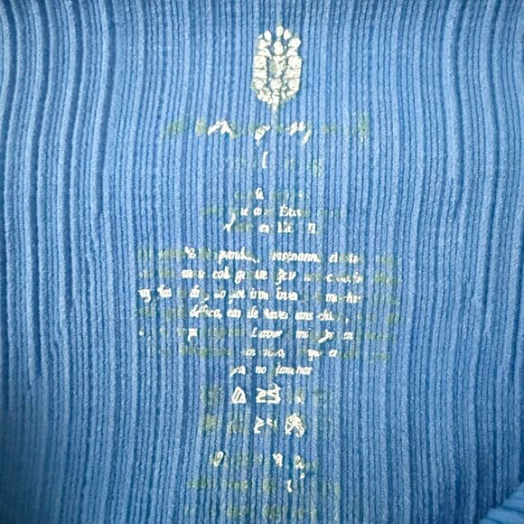 Free People Movement High Rise Leggings in Bright Blue Size S - Picture 3 of 4